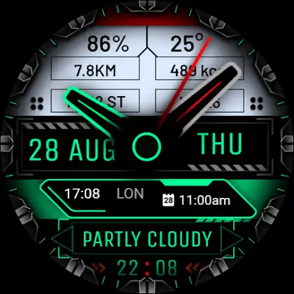 Watch Face WF157 screenshot 5