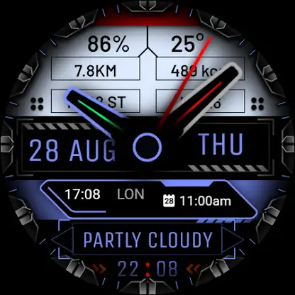 Watch Face WF157 screenshot 8