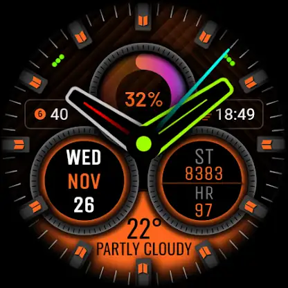 Watch Face WF159 screenshot 3