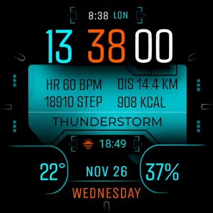 Watch Face WF161 screenshot 3