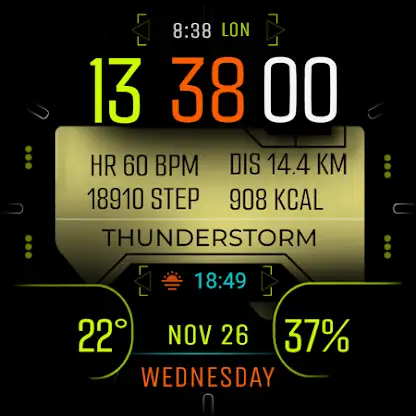 Watch Face WF161 screenshot 5