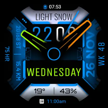 Watch Face WF164 screenshot 3