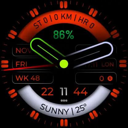 Watch Face WF166 screenshot 4