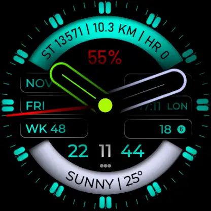 Watch Face WF166 screenshot 9