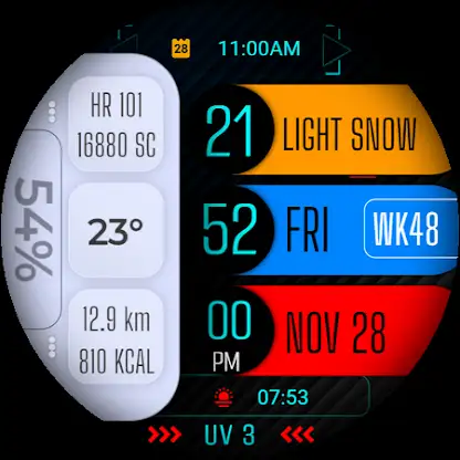 Watch Face WF167 screenshot 8