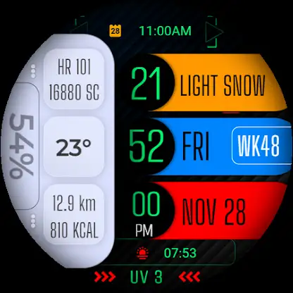 Watch Face WF167 screenshot 9