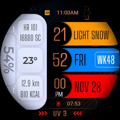 Watch Face WF167 screenshot 3