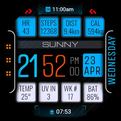Watch Face WF168 screenshot 3