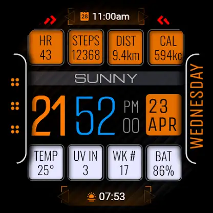 Watch Face WF168 screenshot 8
