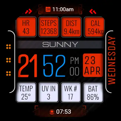 Watch Face WF168 screenshot 7