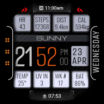Watch Face WF168 screenshot 4