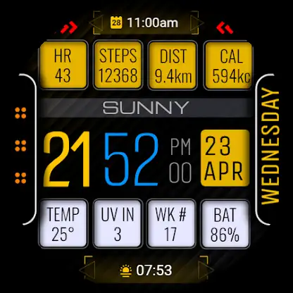 Watch Face WF168 screenshot 5