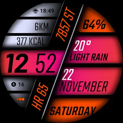 Watch Face WF169 screenshot 5