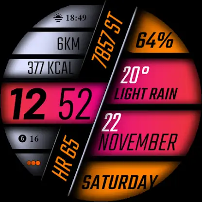 Watch Face WF169 screenshot 3