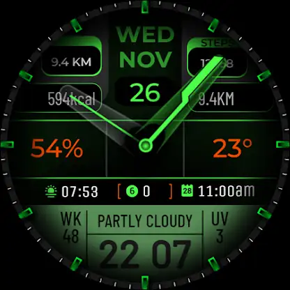 Watch Face WF172 screenshot 10