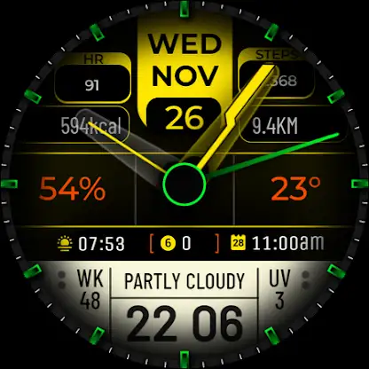Watch Face WF172 screenshot 5