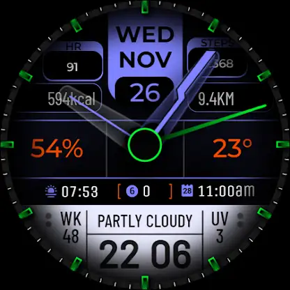 Watch Face WF172 screenshot 8
