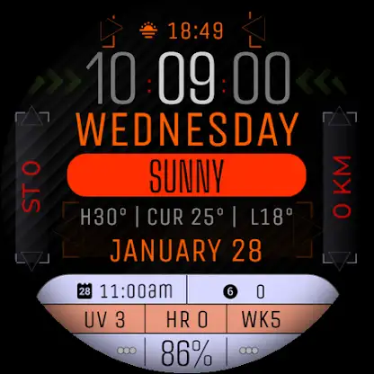 Watch Face WF174 screenshot 6