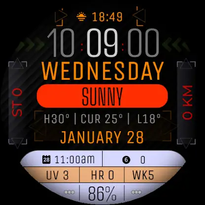 Watch Face WF174 screenshot 9