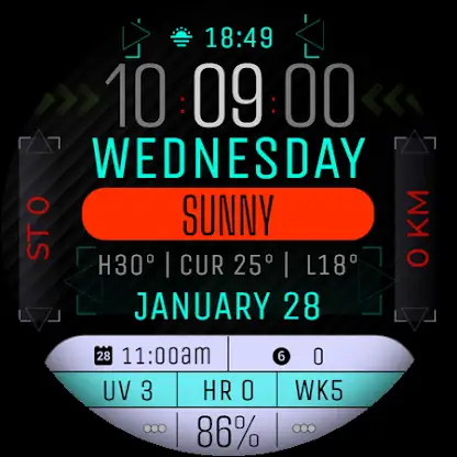 Watch Face WF174 screenshot 5