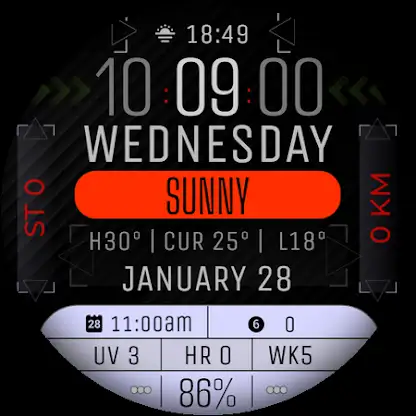Watch Face WF174 screenshot 7