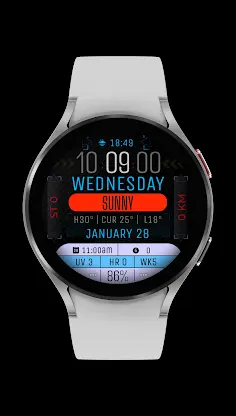 Watch Face WF174 screenshot 2
