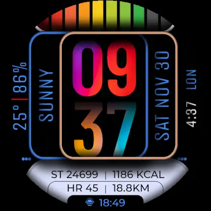 Watch Face WF177 screenshot 9
