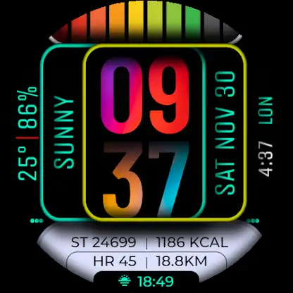 Watch Face WF177 screenshot 6