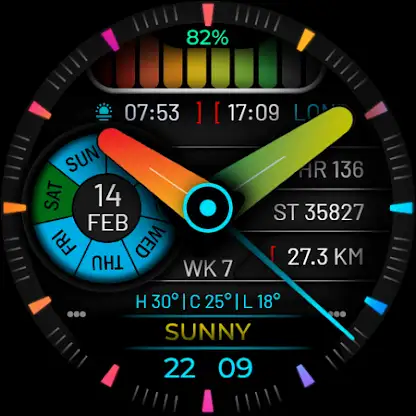 Watch Face WF178 screenshot 9