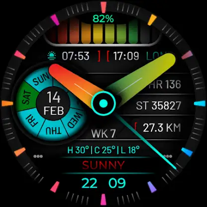Watch Face WF178 screenshot 8
