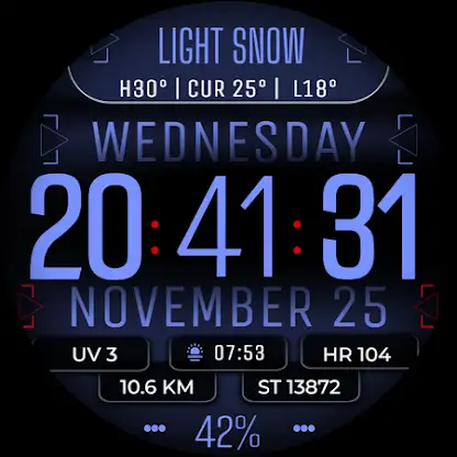 Watch Face WF179 screenshot 10