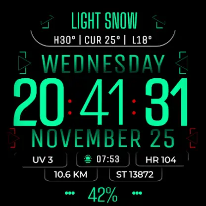 Watch Face WF179 screenshot 6