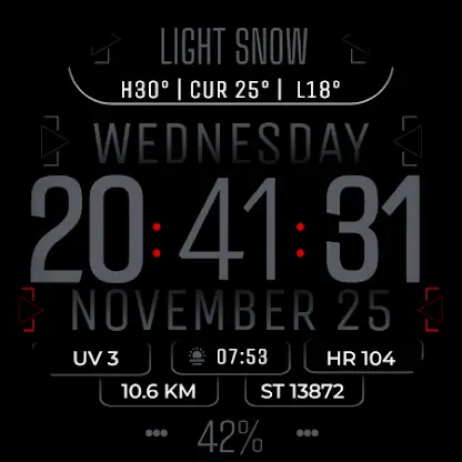 Watch Face WF179 screenshot 9