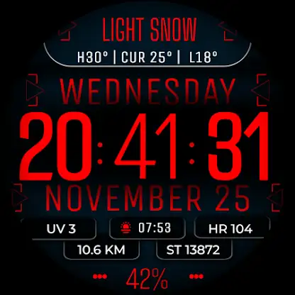 Watch Face WF179 screenshot 8