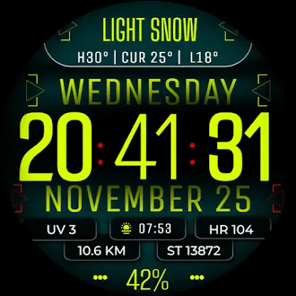Watch Face WF179 screenshot 5