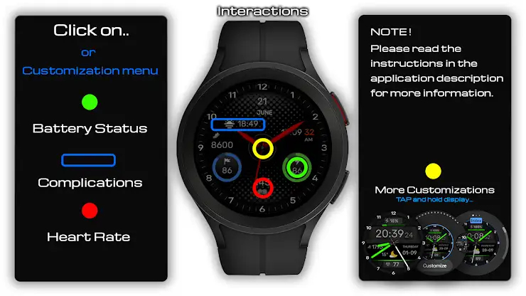 WaTchG002: Analog watch face screenshot 8