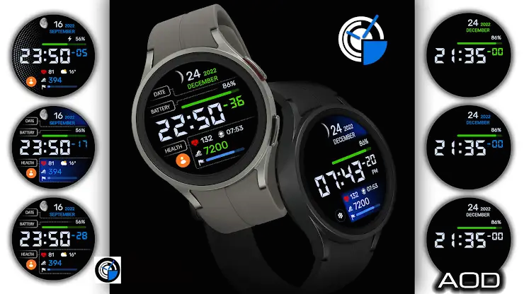 WaTchG010: Digital watch face screenshot 7