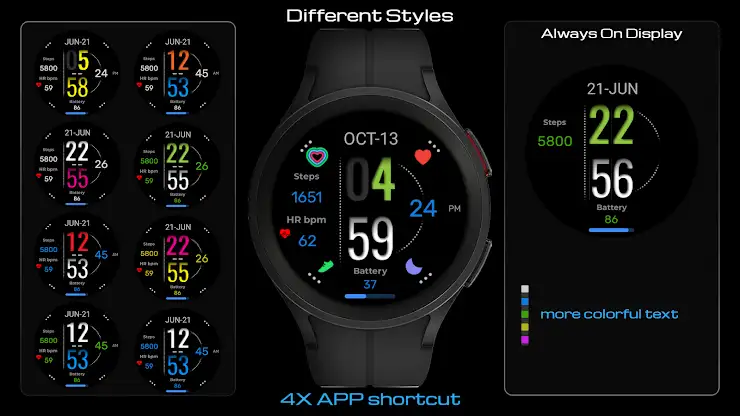WaTchG018: Digital watch face screenshot 6