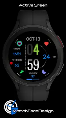 WaTchG018: Digital watch face screenshot 2