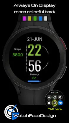 WaTchG018: Digital watch face screenshot 5