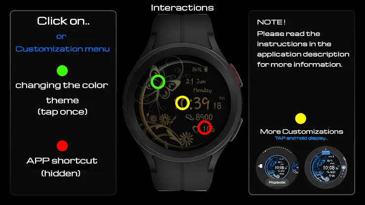 WaTchG023: Digital watch face screenshot 8