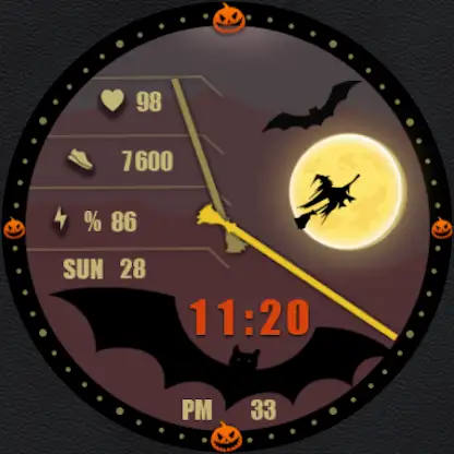 Halloween  Animated Watch Face screenshot 4