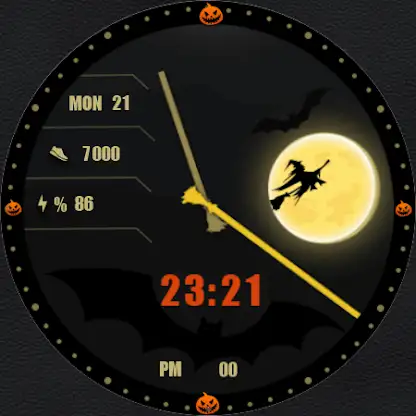 Halloween  Animated Watch Face screenshot 9