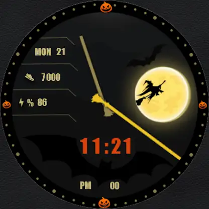 Halloween  Animated Watch Face screenshot 8