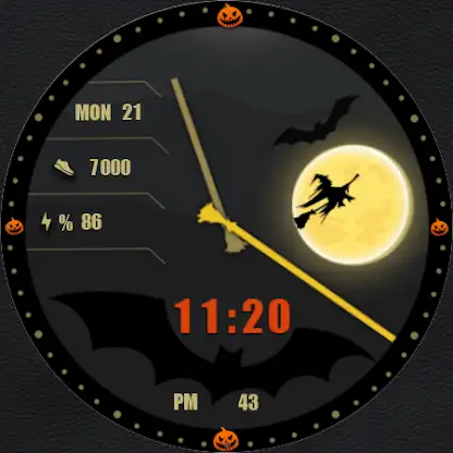 Halloween  Animated Watch Face screenshot 10