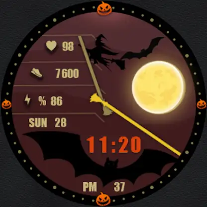 Halloween  Animated Watch Face screenshot 5