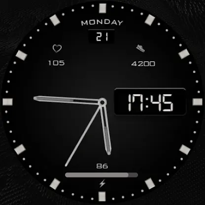 W-Design WOS001 - Watch Face screenshot 4