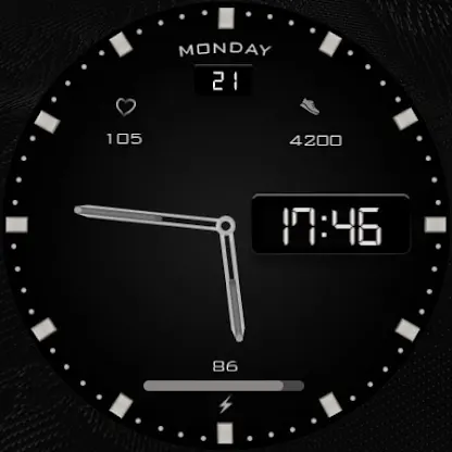 W-Design WOS001 - Watch Face screenshot 5