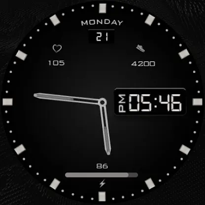 W-Design WOS001 - Watch Face screenshot 3