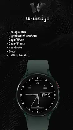 W-Design WOS001 - Watch Face screenshot 1